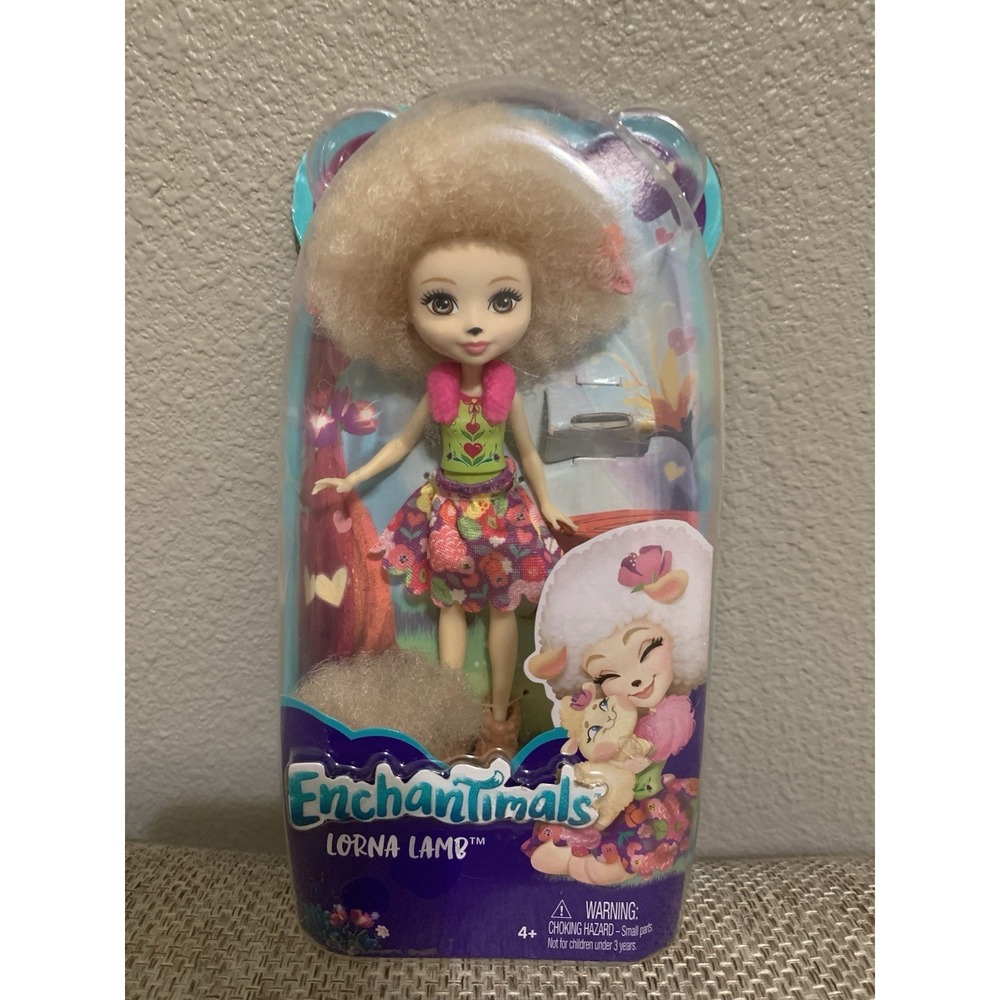 Mattel Enchantimals Lorna Lamb Doll & Pet Set NEW In Package‎ 2016